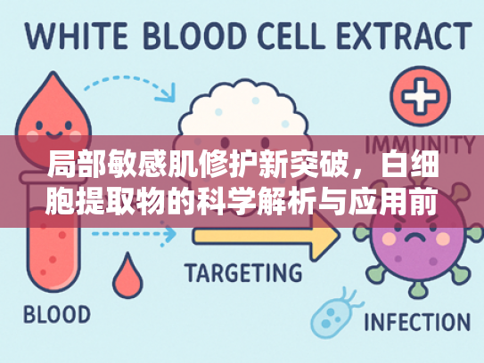 局部敏感肌修护新突破，白细胞提取物的科学解析与应用前景