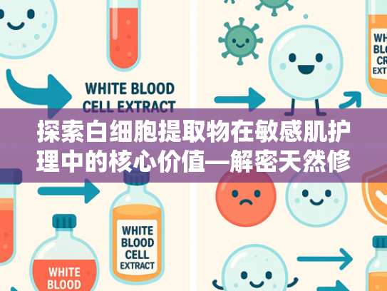 探索白细胞提取物在敏感肌护理中的核心价值—解密天然修复成分与乳液配方科学