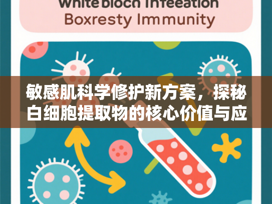 敏感肌科学修护新方案，探秘白细胞提取物的核心价值与应用前景