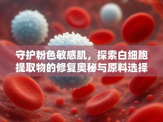 守护粉色敏感肌，探索白细胞提取物的修复奥秘与原料选择指南