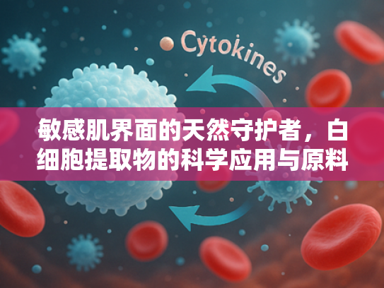 敏感肌界面的天然守护者，白细胞提取物的科学应用与原料优势