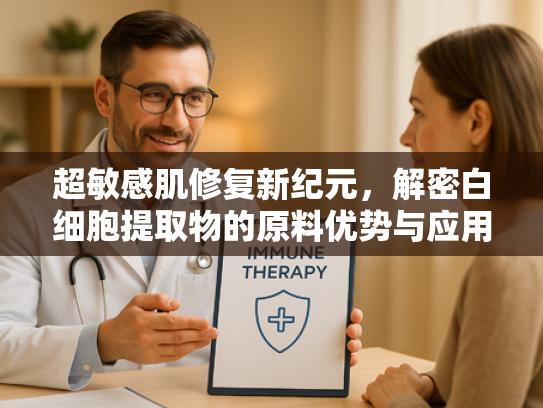 超敏感肌修复新纪元，解密白细胞提取物的原料优势与应用前景