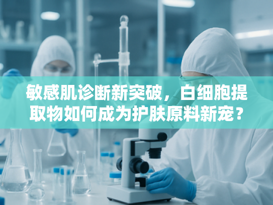 敏感肌诊断新突破，白细胞提取物如何成为护肤原料新宠？