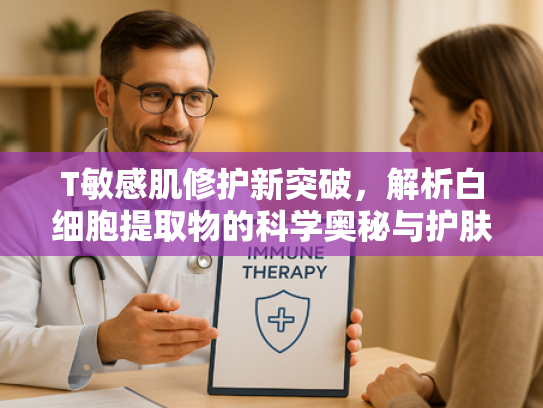 T敏感肌修护新突破，解析白细胞提取物的科学奥秘与护肤应用