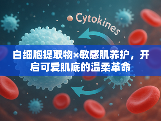 白细胞提取物×敏感肌养护，开启可爱肌底的温柔革命
