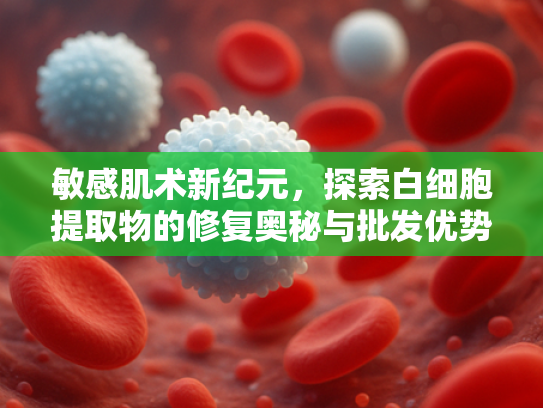 敏感肌术新纪元，探索白细胞提取物的修复奥秘与批发优势