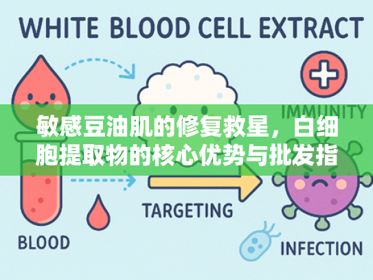 敏感豆油肌的修复救星，白细胞提取物的核心优势与批发指南