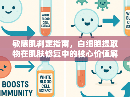 敏感肌判定指南，白细胞提取物在肌肤修复中的核心价值解析