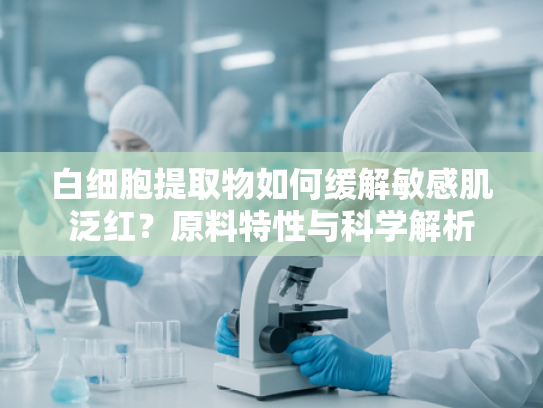 白细胞提取物如何缓解敏感肌泛红？原料特性与科学解析