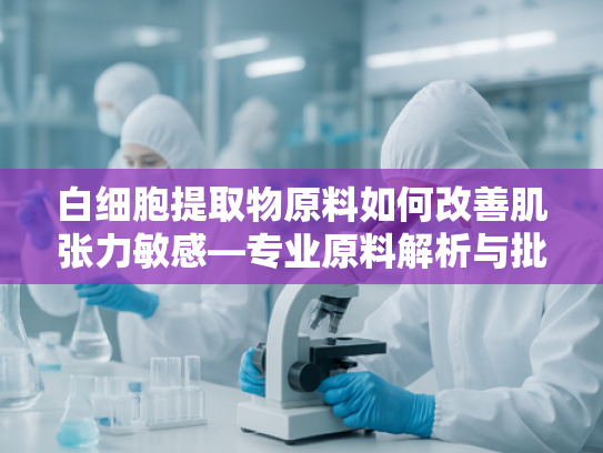 白细胞提取物原料如何改善肌张力敏感—专业原料解析与批发指南