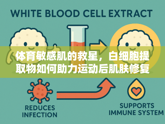 体育敏感肌的救星，白细胞提取物如何助力运动后肌肤修复与防护
