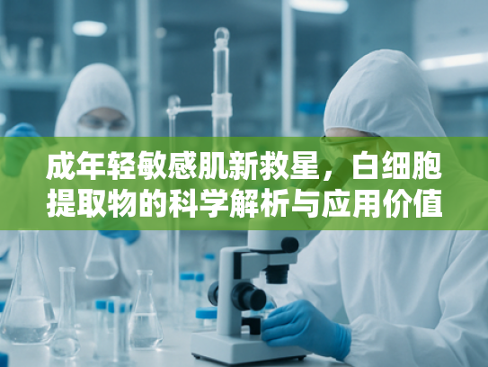 成年轻敏感肌新救星，白细胞提取物的科学解析与应用价值