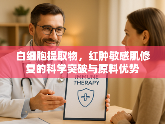 白细胞提取物，红肿敏感肌修复的科学突破与原料优势