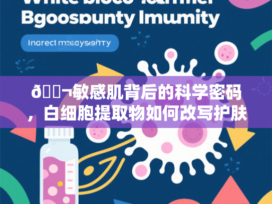 🔬敏感肌背后的科学密码，白细胞提取物如何改写护肤未来？