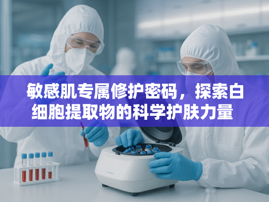 敏感肌专属修护密码，探索白细胞提取物的科学护肤力量 中嵌入敏感肌关键词，突出产品核心功效）