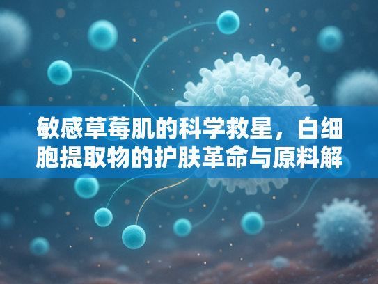 敏感草莓肌的科学救星，白细胞提取物的护肤革命与原料解密