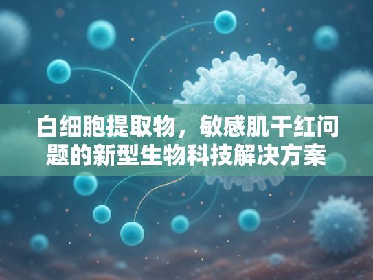 白细胞提取物，敏感肌干红问题的新型生物科技解决方案