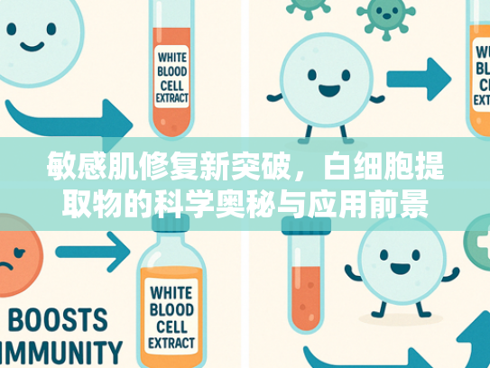 敏感肌修复新突破，白细胞提取物的科学奥秘与应用前景