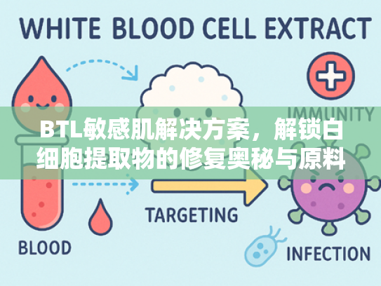 BTL敏感肌解决方案，解锁白细胞提取物的修复奥秘与原料应用