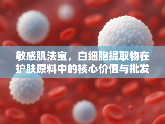 敏感肌法宝，白细胞提取物在护肤原料中的核心价值与批发优势