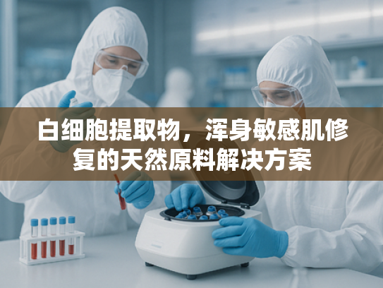 白细胞提取物，浑身敏感肌修复的天然原料解决方案