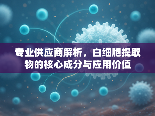 专业供应商解析，白细胞提取物的核心成分与应用价值