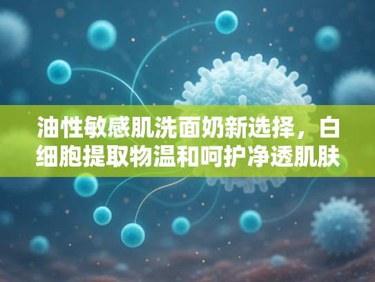 油性敏感肌洗面奶新选择，白细胞提取物温和呵护净透肌肤