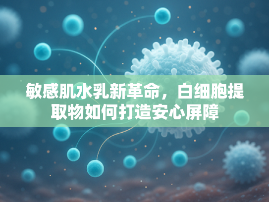 敏感肌水乳新革命，白细胞提取物如何打造安心屏障