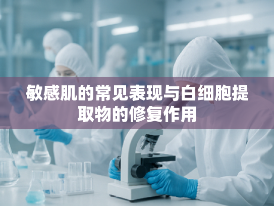 敏感肌的常见表现与白细胞提取物的修复作用
