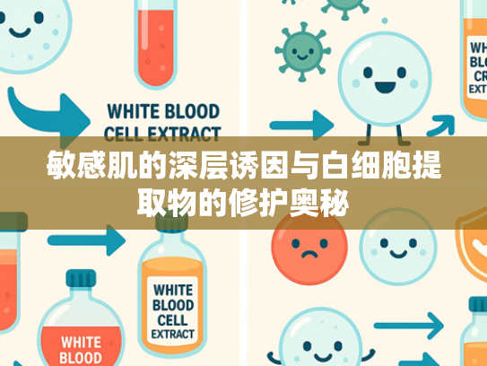敏感肌的深层诱因与白细胞提取物的修护奥秘