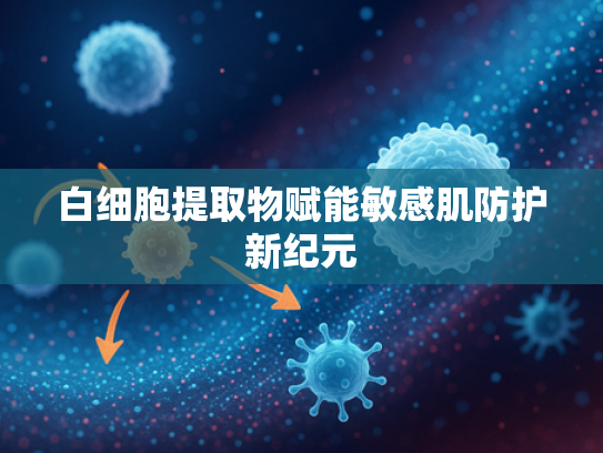 白细胞提取物赋能敏感肌防护新纪元