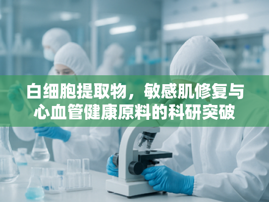 白细胞提取物，敏感肌修复与心血管健康原料的科研突破