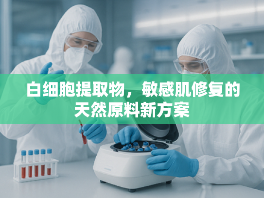 白细胞提取物，敏感肌修复的天然原料新方案