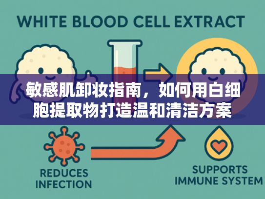 敏感肌卸妆指南，如何用白细胞提取物打造温和清洁方案