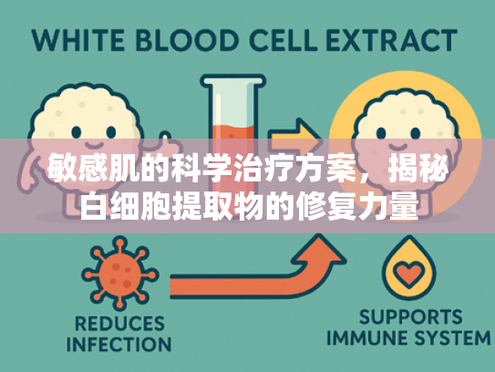 敏感肌的科学治疗方案，揭秘白细胞提取物的修复力量