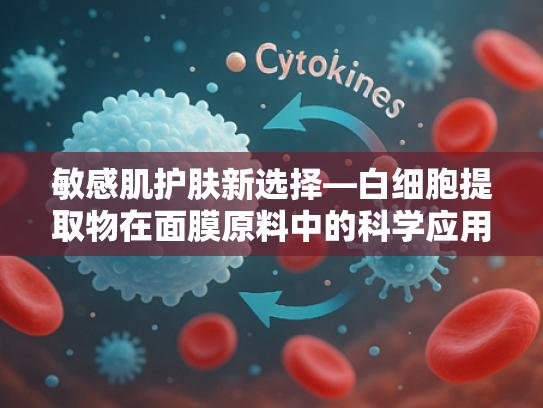 敏感肌护肤新选择—白细胞提取物在面膜原料中的科学应用