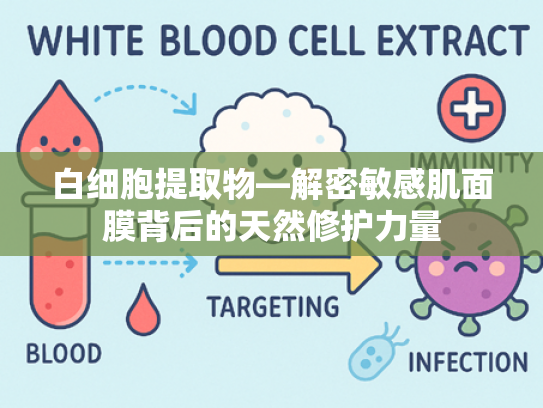 白细胞提取物—解密敏感肌面膜背后的天然修护力量