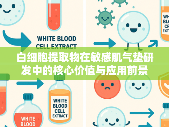 白细胞提取物在敏感肌气垫研发中的核心价值与应用前景