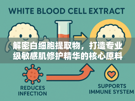 解密白细胞提取物，打造专业级敏感肌修护精华的核心原料