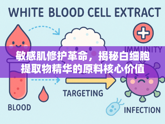 敏感肌修护革命，揭秘白细胞提取物精华的原料核心价值