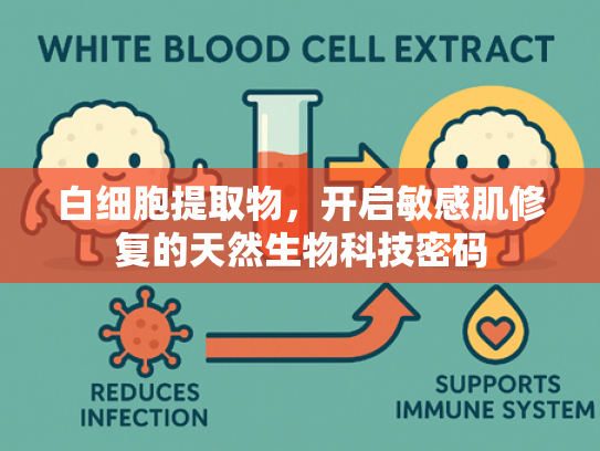 白细胞提取物，开启敏感肌修复的天然生物科技密码