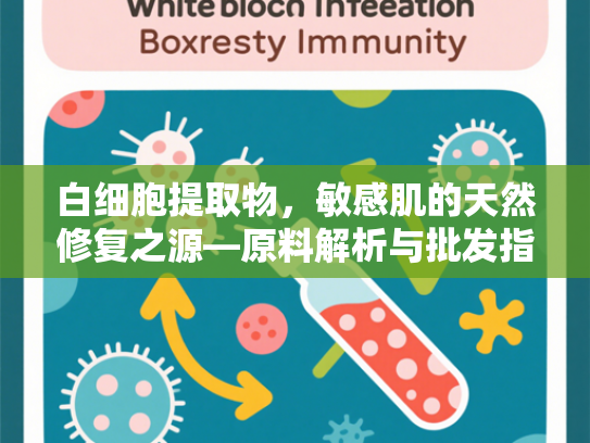 白细胞提取物，敏感肌的天然修复之源—原料解析与批发指南