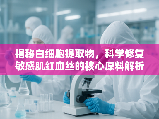 揭秘白细胞提取物，科学修复敏感肌红血丝的核心原料解析