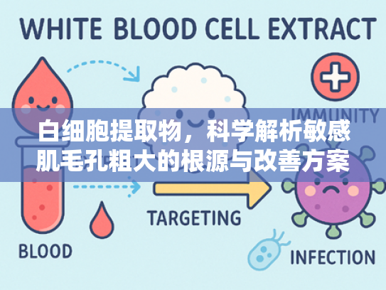 白细胞提取物，科学解析敏感肌毛孔粗大的根源与改善方案