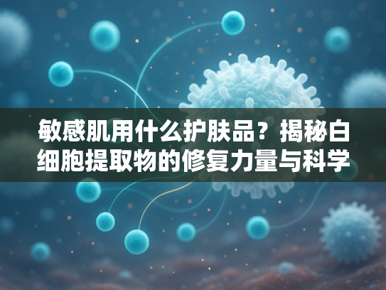敏感肌用什么护肤品？揭秘白细胞提取物的修复力量与科学选择指南