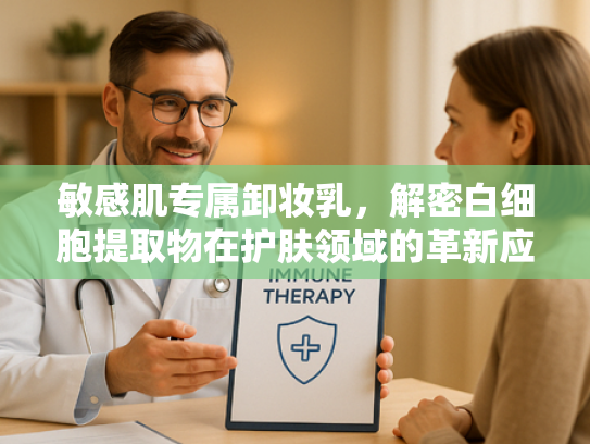 敏感肌专属卸妆乳，解密白细胞提取物在护肤领域的革新应用