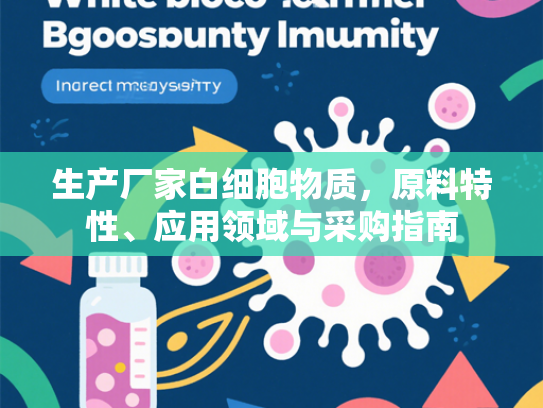 生产厂家白细胞物质，原料特性、应用领域与采购指南