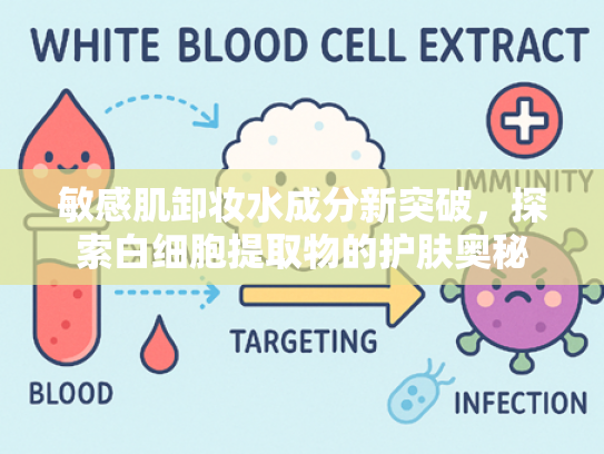 敏感肌卸妆水成分新突破，探索白细胞提取物的护肤奥秘