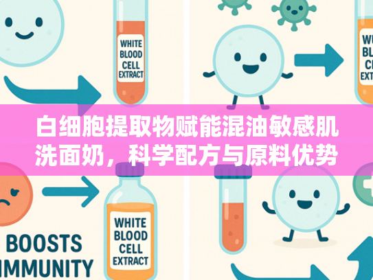 白细胞提取物赋能混油敏感肌洗面奶，科学配方与原料优势解析