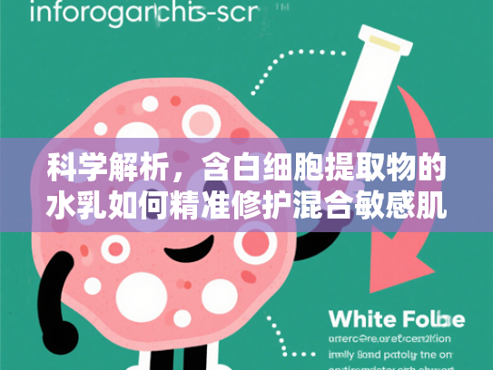 科学解析，含白细胞提取物的水乳如何精准修护混合敏感肌